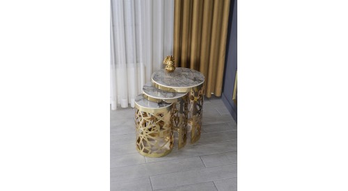 GOLD LAZER ZİGON SEHPA