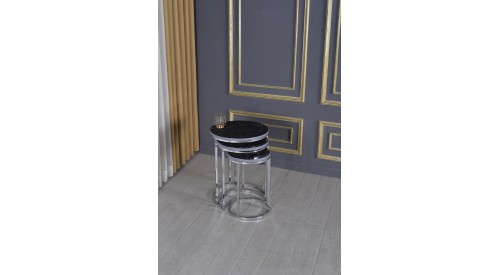 ÇEMBER NİKEL ZİGON SEHPA